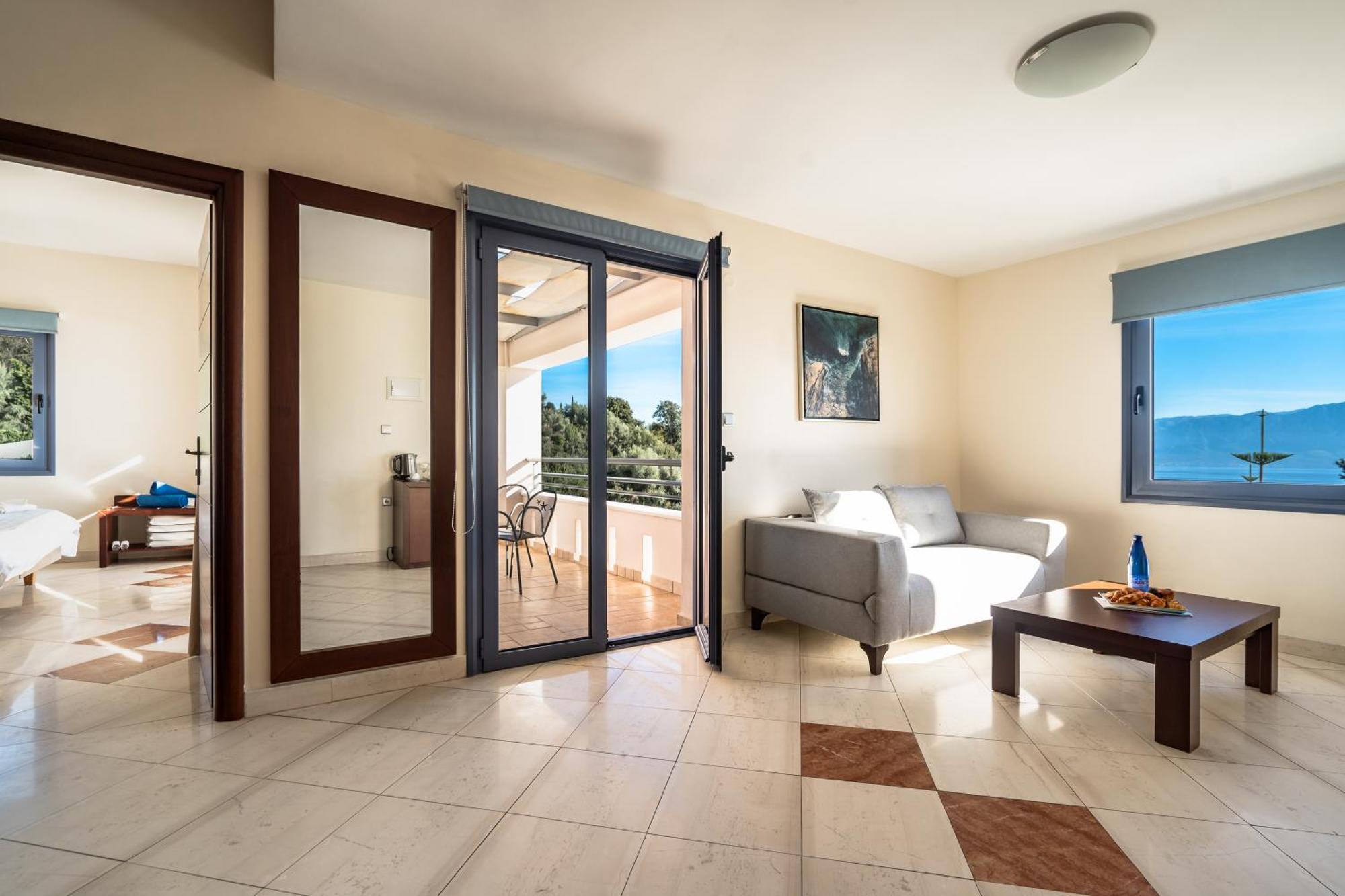 Porto Galini Seaside Resort & Spa Nikiana Exterior foto Interior of a suite